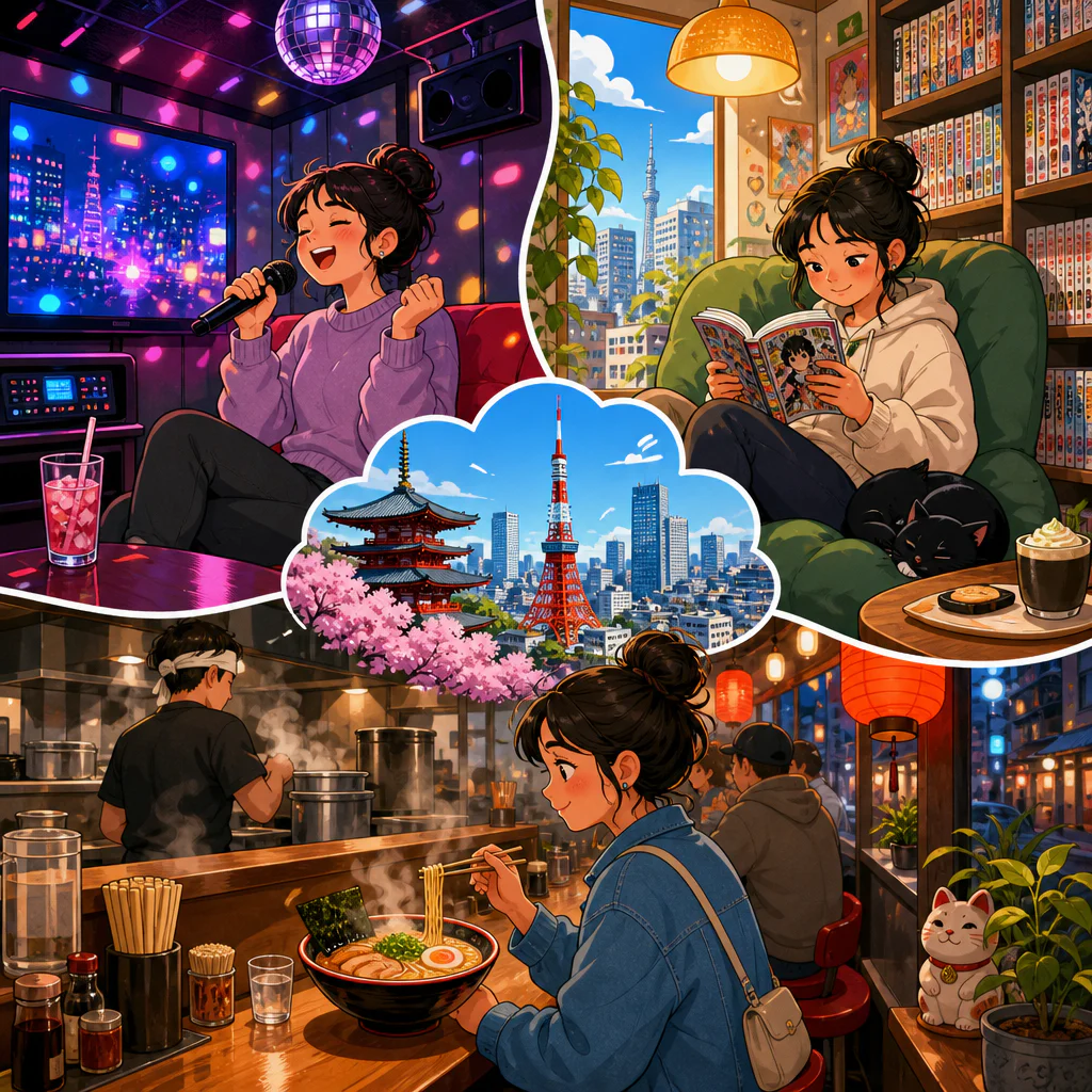 Solo activities in Tokyo