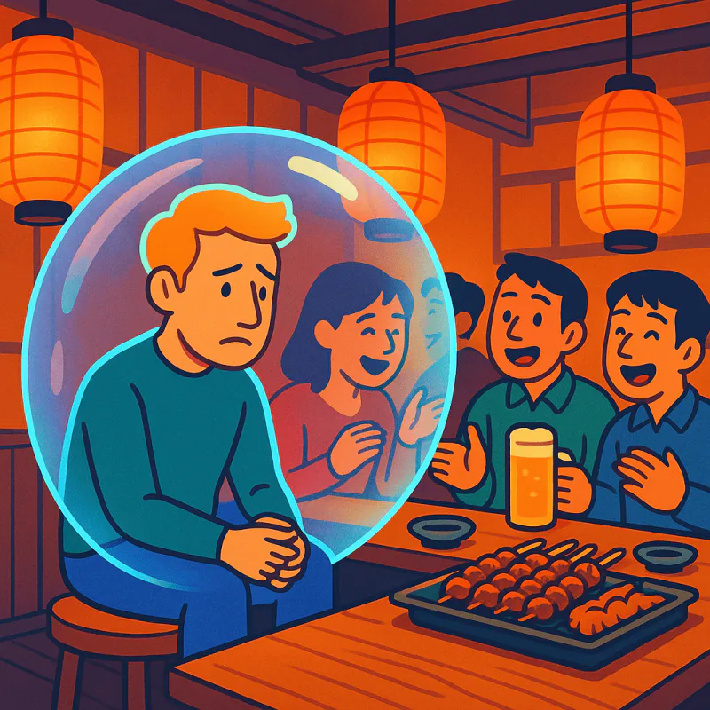 Foreigner bubble in Japan