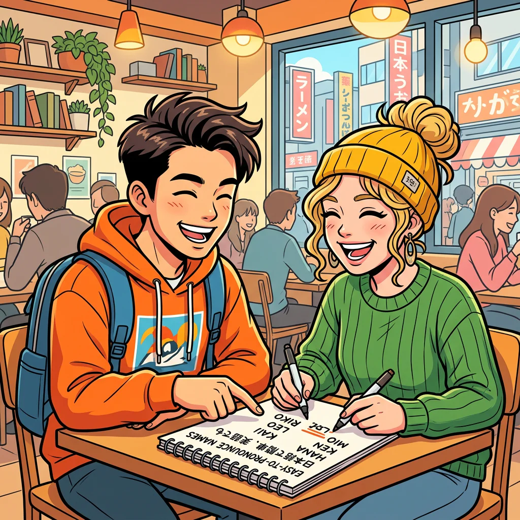 名前の響きだけでなく家族とのつながりについて話し合う二人