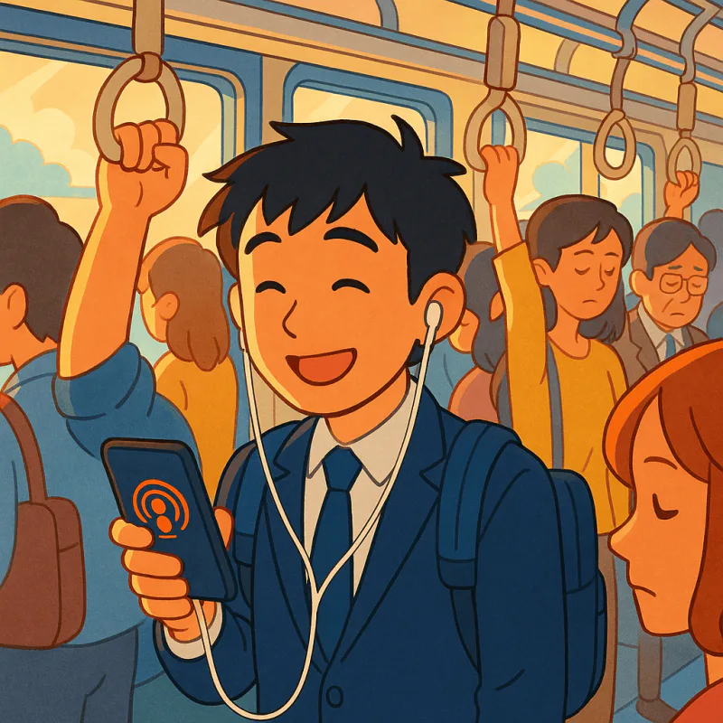 通勤時間の英語学習