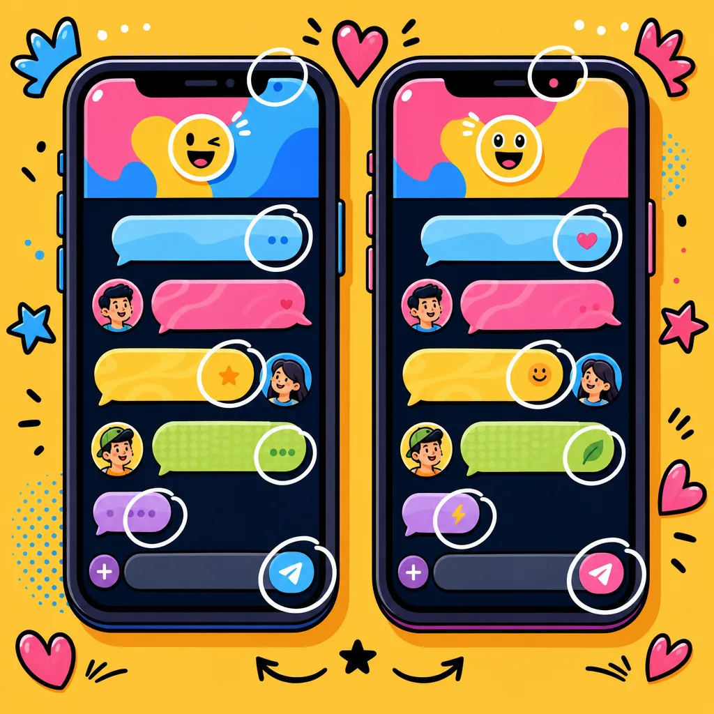 Ilustração comparando HelloTalk e Tandem